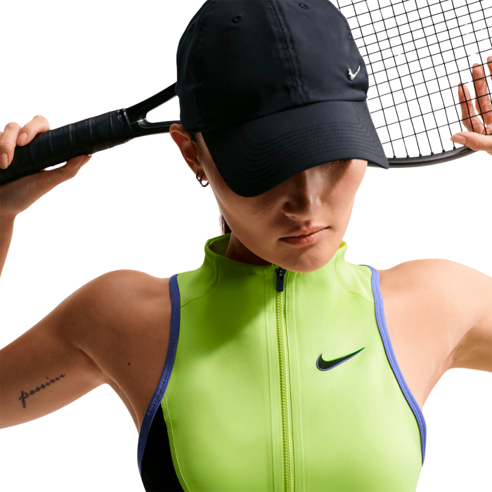 Maiou Tenis Nike Femei Court Slam Light Lemon Twist/Black [3]