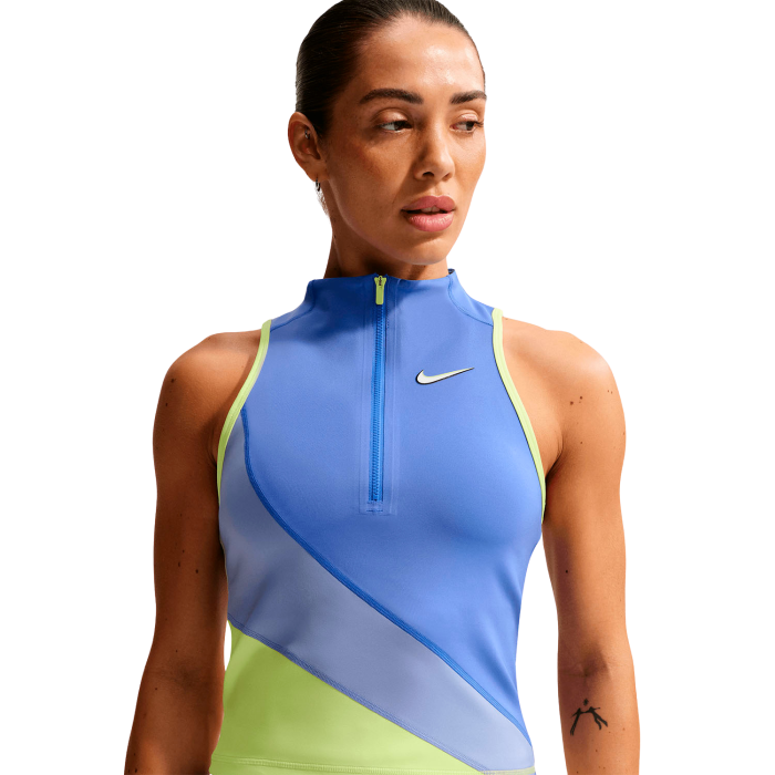 Maiou Tenis Nike Femei Court Slam Sapphire/Light Thistle [5]