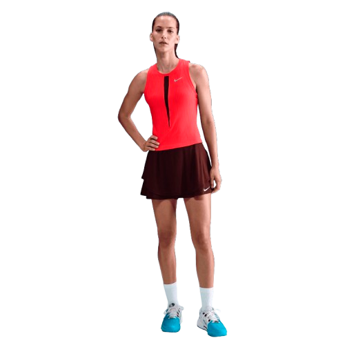 Maiou Tenis Nike Femei Dri-FIT Slam Light Crimson [3]