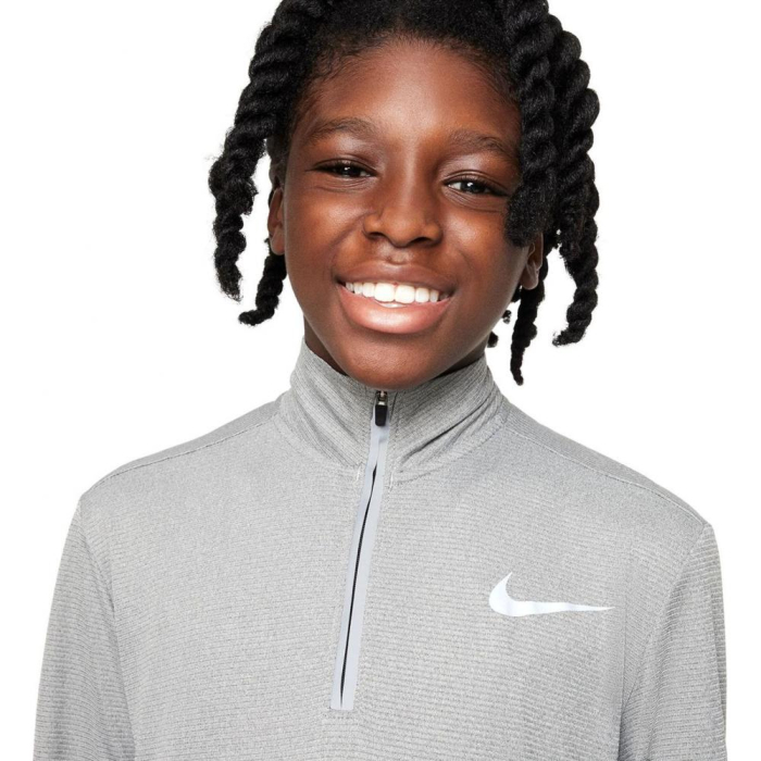 NIKE Bluza JUNIORI BAIETI Dri-FIT Poly 1/4-Zip Carbon [5]