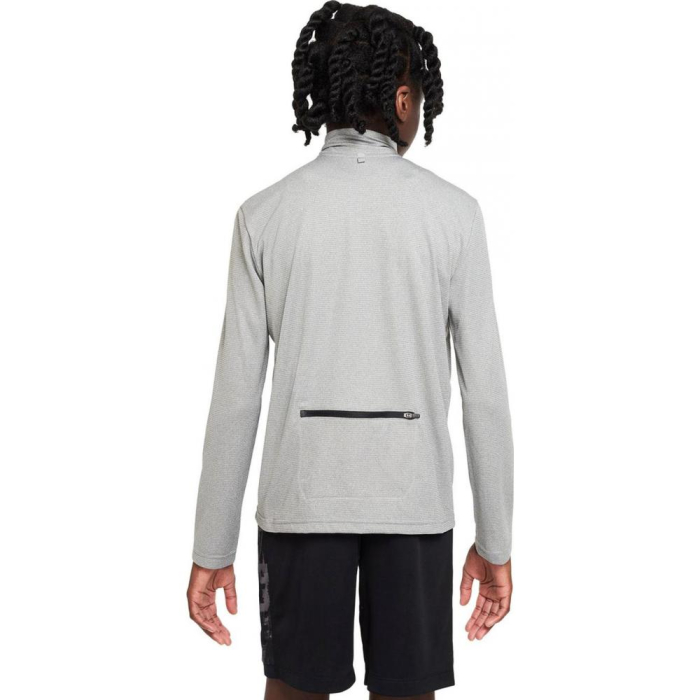 NIKE Bluza JUNIORI BAIETI Dri-FIT Poly 1/4-Zip Carbon [3]