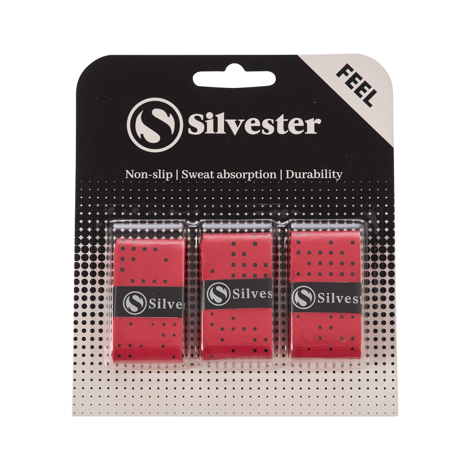 Overgrip Silvester Feel Ruby Square x3 [1]