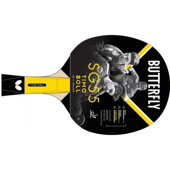 Paleta BUTTERFLY tenis de masa Timo Boll SG55, anatomic [3]