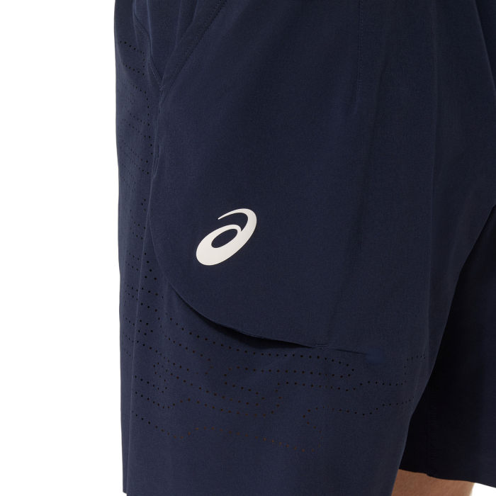 Pantaloni Asics Barbati Match Laser Cut 7in Midnight [4]