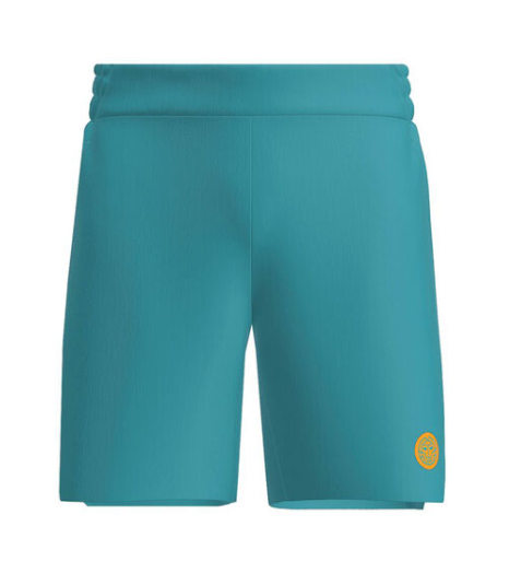 Pantaloni Bidi Badu Barbati Melbourne 2025 7 Inch Petrol/Portocaliu [1]