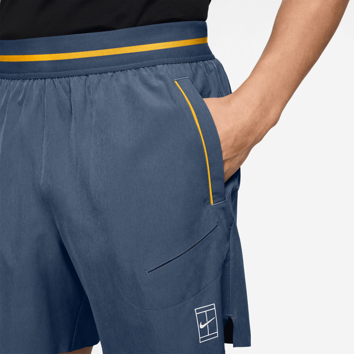 Pantaloni Nike Barbati Advantage 6in New Slate/Laser Orange [2]
