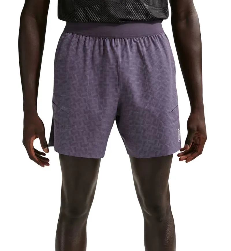 Pantaloni Nike Barbati Court Advantage Printed 6in Dark Raisin [1]