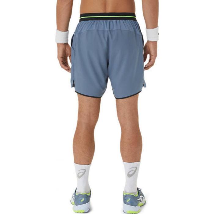 PANTALONI SCURTI ASICS MEN MATCH 7IN STEEL BLUE [2]