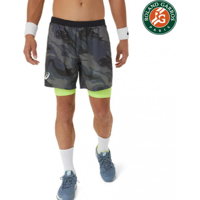PANTALONI SCURTI ASICS MEN MATCH GRAPHIC 7IN CARRIER [5]