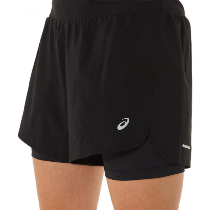 PANTALONI SCURTI ASICS ROAD BLACK [3]