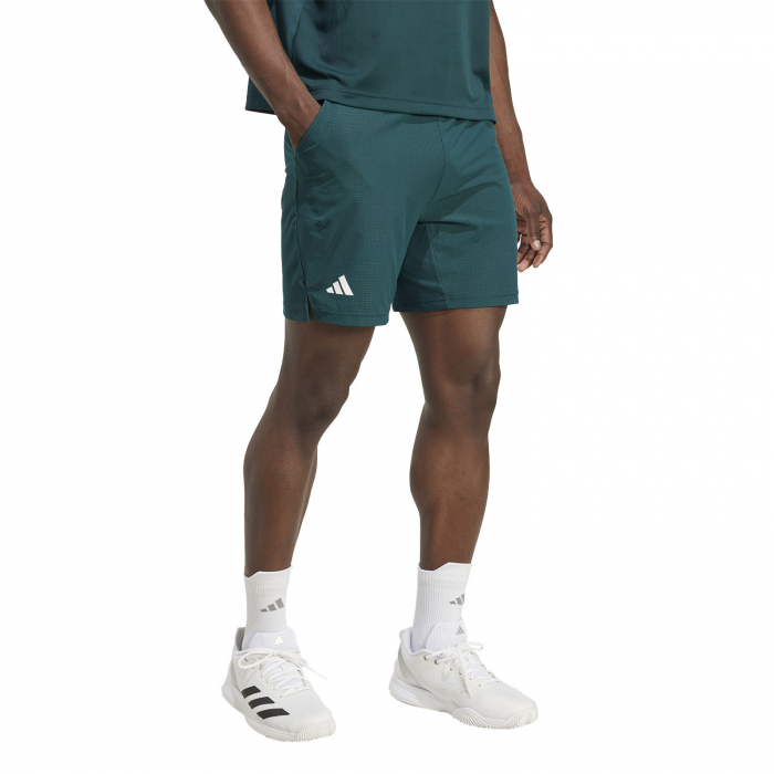 Pantaloni Tenis Adidas Barbati Climacool Ergo 7in Green [3]