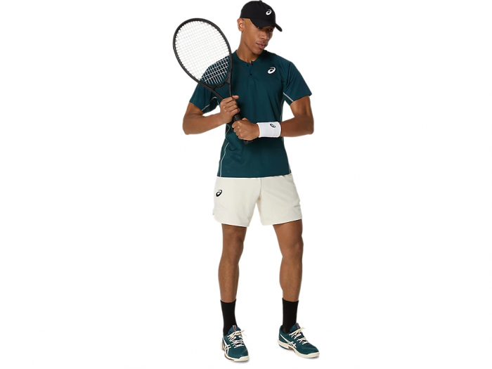 Pantaloni Tenis Asics Barbati Match 7in Actimotion Birch [9]