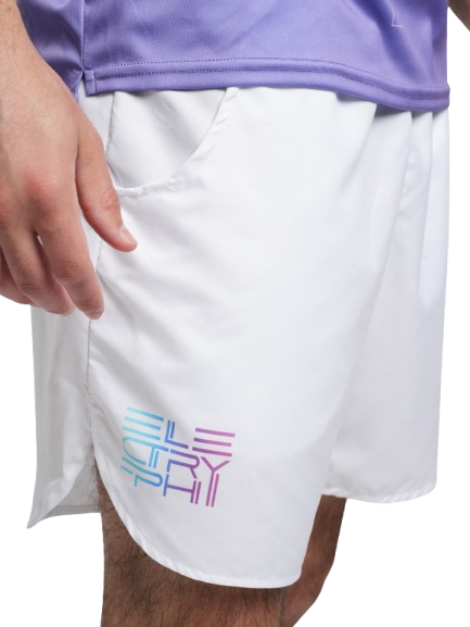 Pantaloni Tenis Electryphy Barbati Elevate Alb [2]