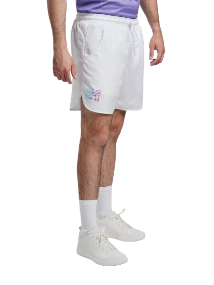 Pantaloni Tenis Electryphy Barbati Elevate Alb [3]