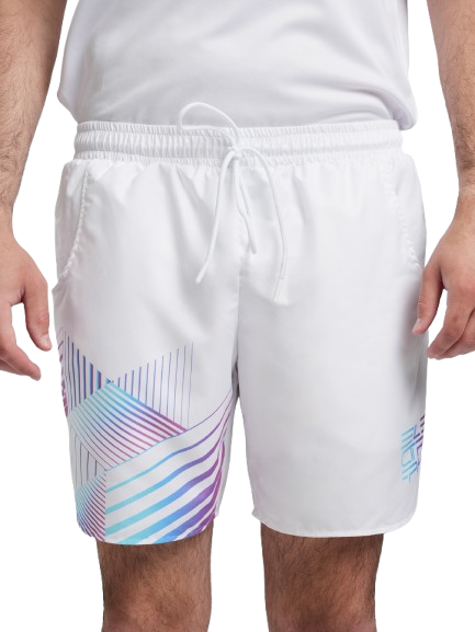 Pantaloni Tenis Electryphy Barbati Physical Alb [1]