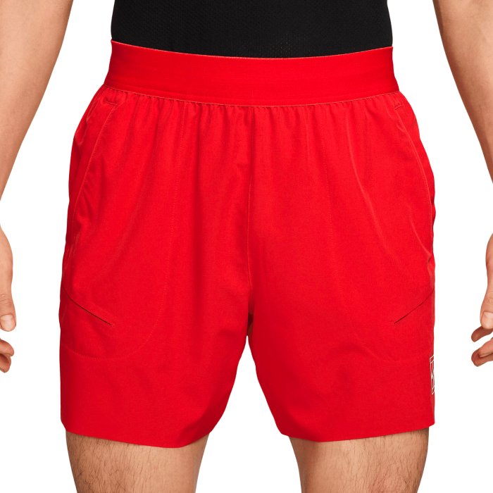 Pantaloni Tenis Nike Barbati Advantage 6in Chile Red/White [1]