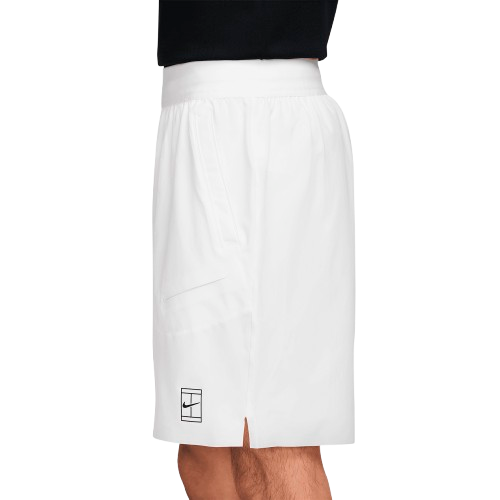Pantaloni Tenis Nike Barbati Court Advantage 8In White [3]
