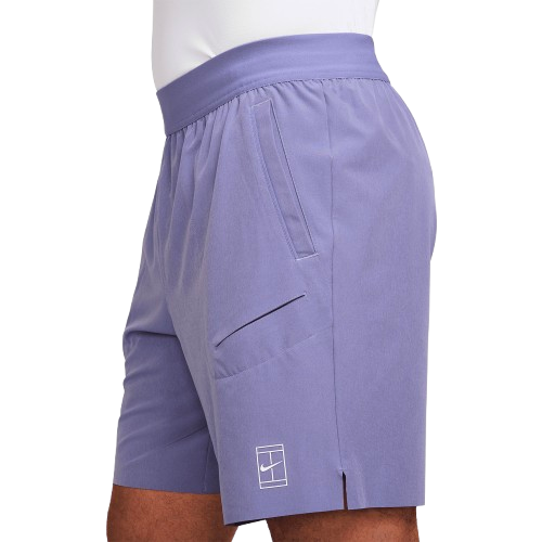 Pantaloni Tenis Nike Barbati Df Advantage 8in Dusty Amethyst [4]