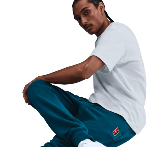 Pantaloni Tenis Nike Barbati Dri-FIT Heritage Blue Force [5]