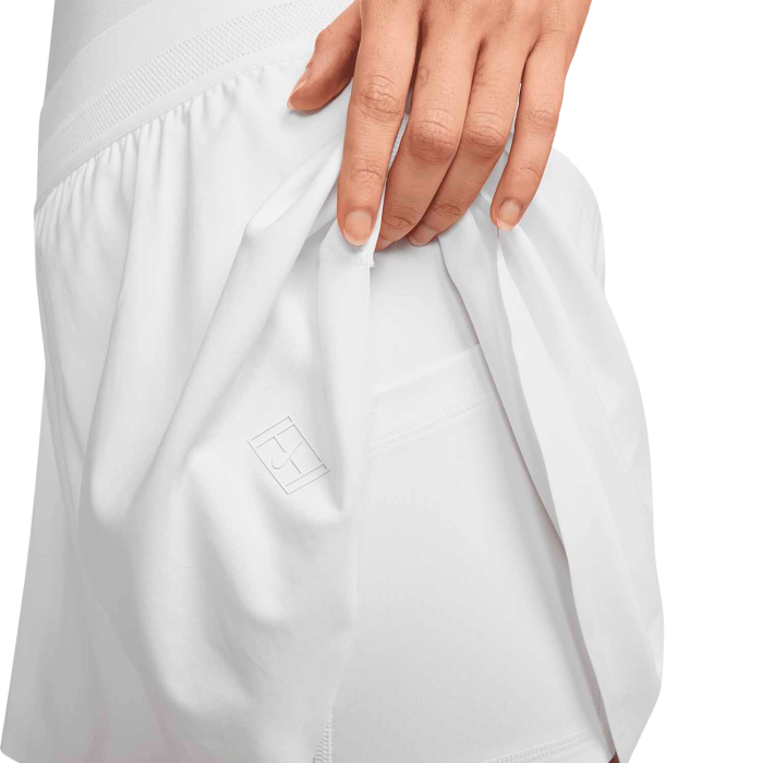 Pantaloni Tenis Nike Femei 2in1 Dri-FIT Advantage Ace White [3]