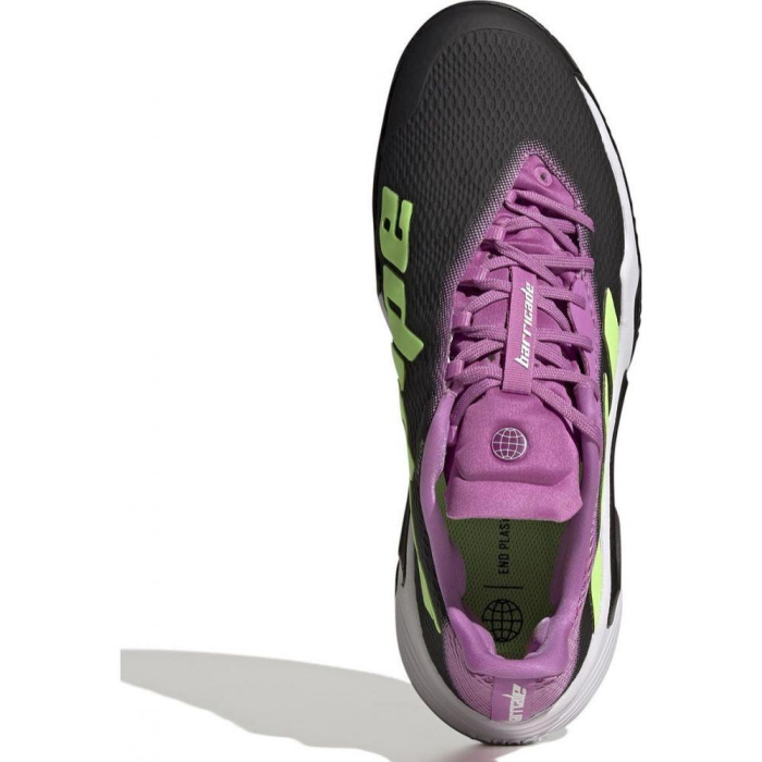 PANTOFI ADIDAS BARRICADE AC Carbon Green Lilac [2]