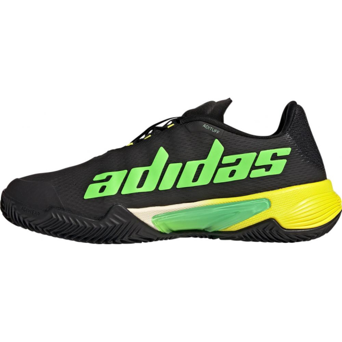 PANTOFI ADIDAS BARRICADE CLAY CLOUD WHITE BEAM GREEN BEAM YELLOW [5]