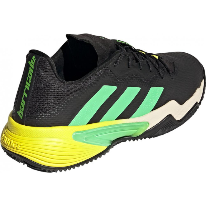 PANTOFI ADIDAS BARRICADE CLAY CLOUD WHITE BEAM GREEN BEAM YELLOW [4]