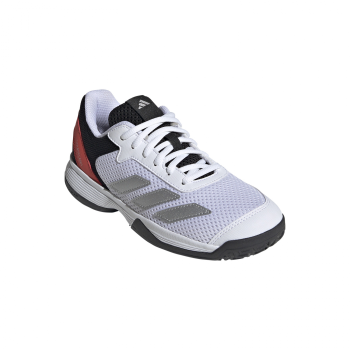 Pantofi Tenis Adidas Courtflash K White [4]