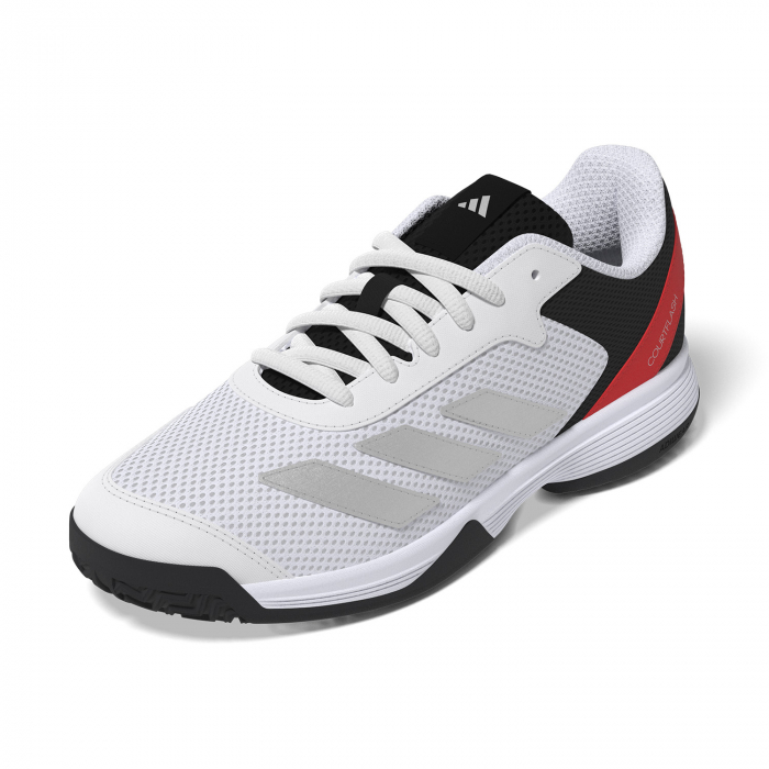Pantofi Tenis Adidas Courtflash K White [5]