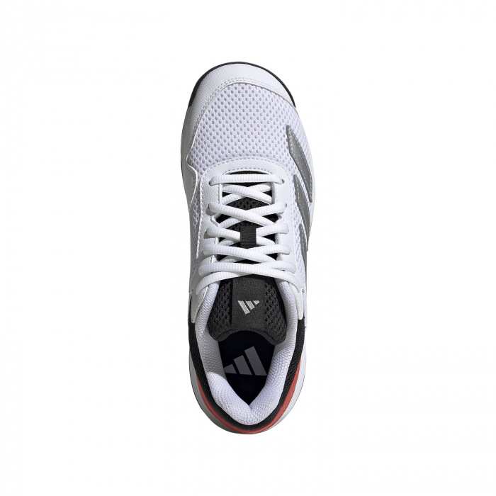 Pantofi Tenis Adidas Courtflash K White [6]