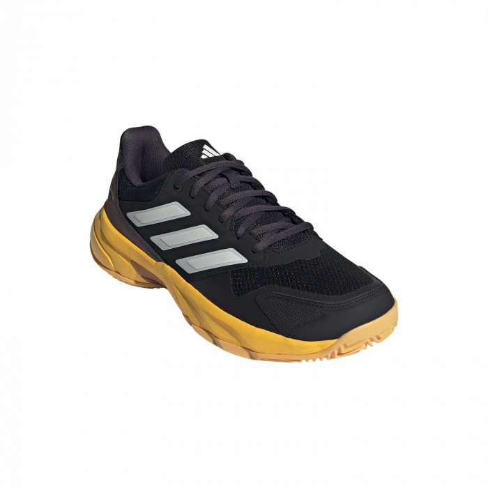PANTOFI ADIDAS CourtJam Control 3 Aurora Black/Zero Metalic/Spark 2 [5]