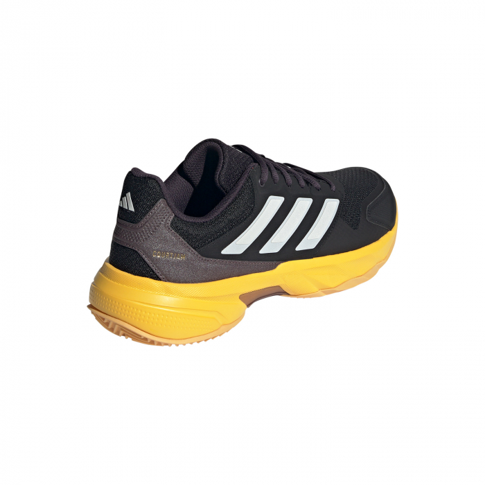PANTOFI ADIDAS CourtJam Control 3 Aurora Black/Zero Metalic/Spark 2 [6]