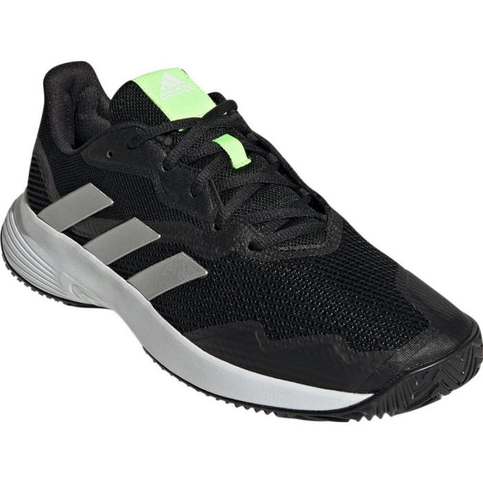 PANTOFI ADIDAS COURTJAM CONTROL BLACK/SILVER/WHITE [2]