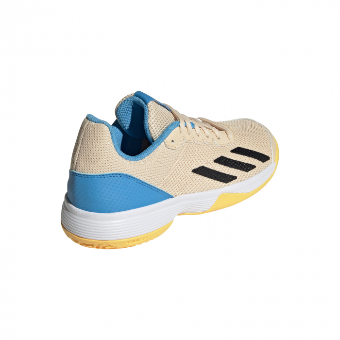 PANTOFI ADIDAS JUNIORI BAIETI Courtflash Crystal Sand Core [4]