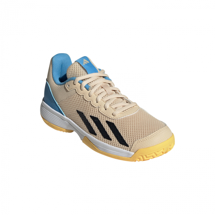 PANTOFI ADIDAS JUNIORI BAIETI Courtflash Crystal Sand Core [3]