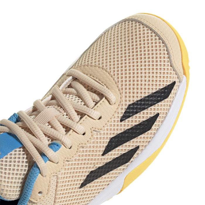 PANTOFI ADIDAS JUNIORI BAIETI Courtflash Crystal Sand Core [6]