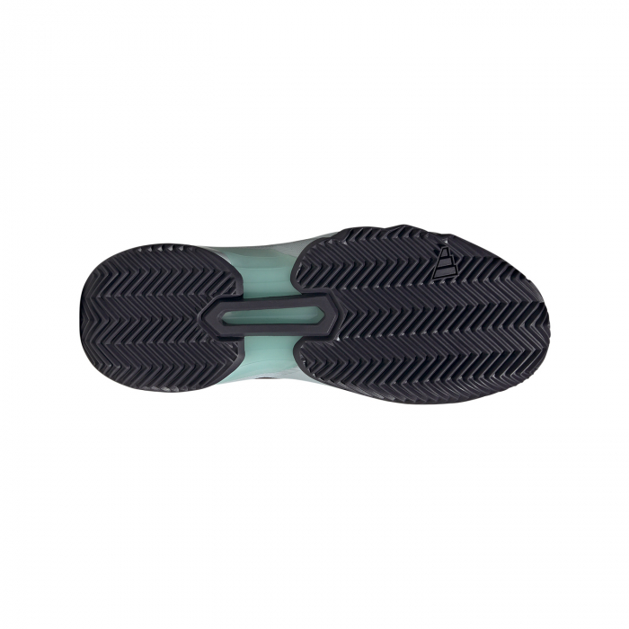 PANTOFI ADIDAS M CourtJam Control 3 Clay Crystal White Aurora Met Semi Flash Aqua [8]