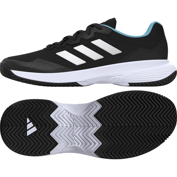 PANTOFI ADIDAS W GAMECOURT 2 BLACK WHITE [4]