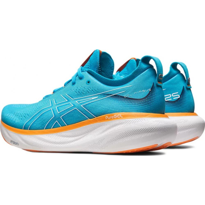PANTOFI ALERGARE ASICS GEL-NIMBUS 25 ISLAND BLUE/GLACIER GREY [4]