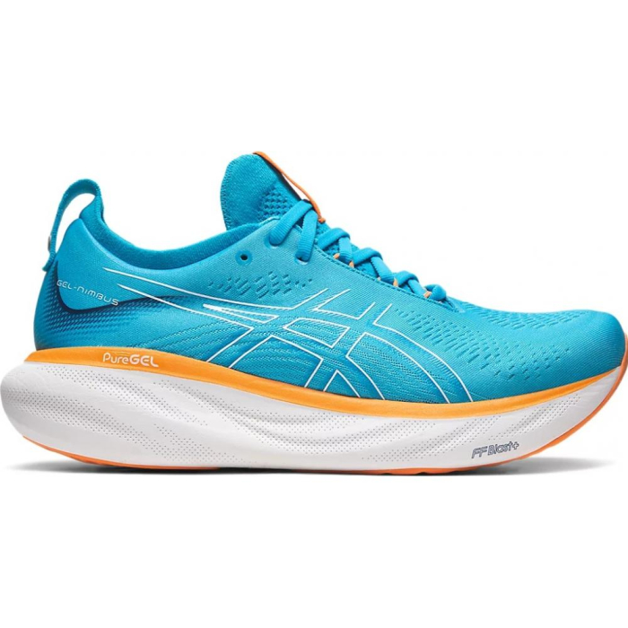 PANTOFI ALERGARE ASICS GEL-NIMBUS 25 ISLAND BLUE/GLACIER GREY [2]