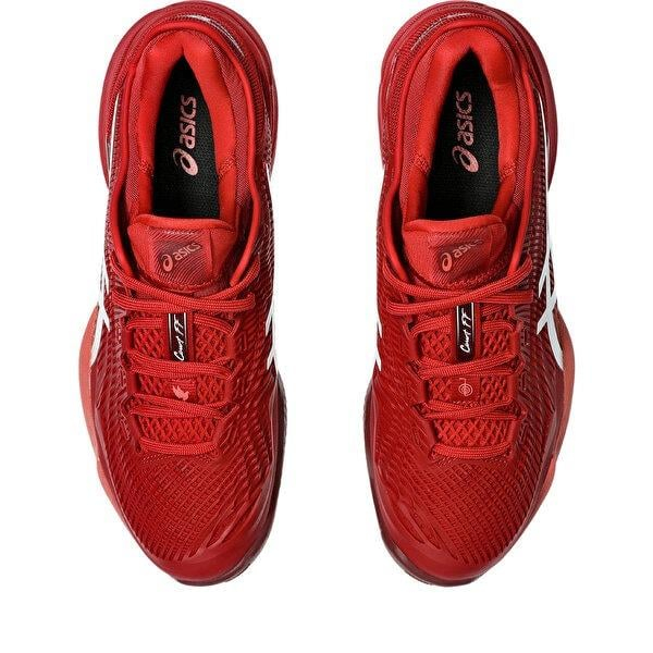 PANTOFI ASICS COURT FF 3 NOVAK CLAY CRANBERRY/WHITE [8]