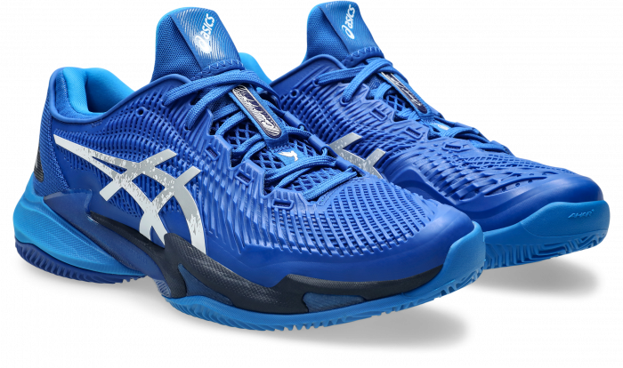 Pantofi Tenis Asics Court FF 3 Novak Clay Tuna Blue/Pure Silver [4]