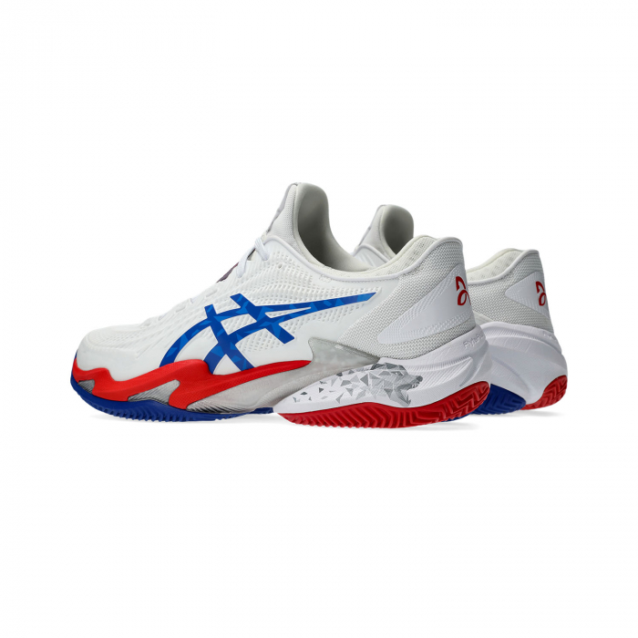 Pantofi Asics Court FF 3 NOVAK Clay White/Asics Blue [3]