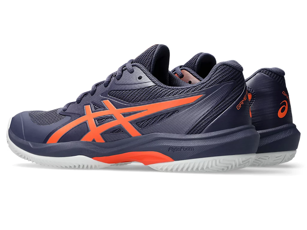 Pantofi Tenis Asics Game FF Clay Oc Indigo Fog Nova Orange [8]