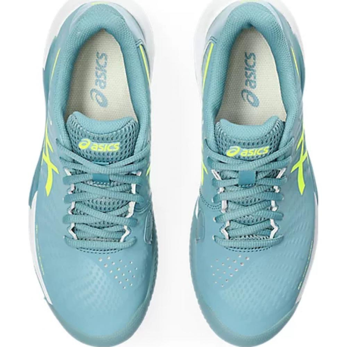 Pantofi Asics GEL-CHALLENGER 14 CLAY GRIS BLUE/SAFETY YELLOW [5]