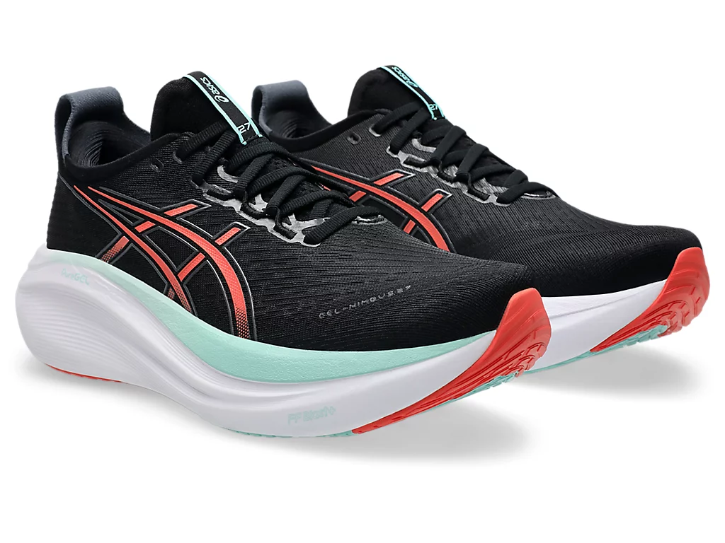 Pantofi Asics Gel Nimbus 27 Black Coral Reef [2]