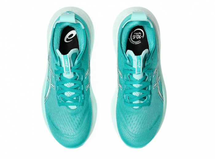 Pantofi Asics Gel-Nimbus 27 Wave Teal/Illuminate Mint [6]