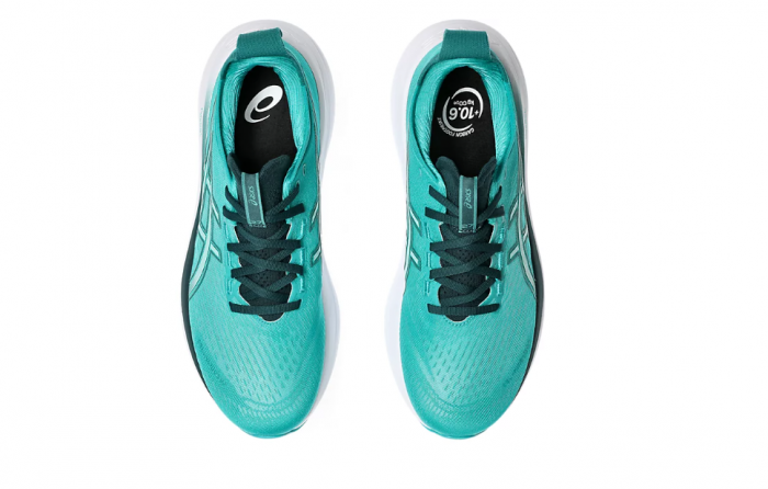 Pantofi Asics Gel-Nimbus 27 Wave Teal/Saxon Green [6]