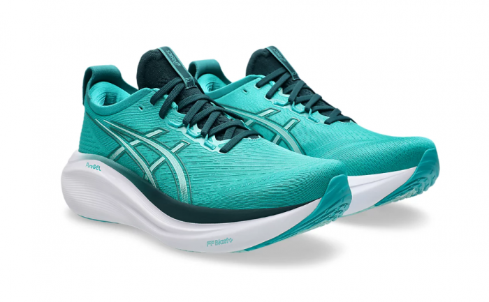 Pantofi Asics Gel-Nimbus 27 Wave Teal/Saxon Green [2]