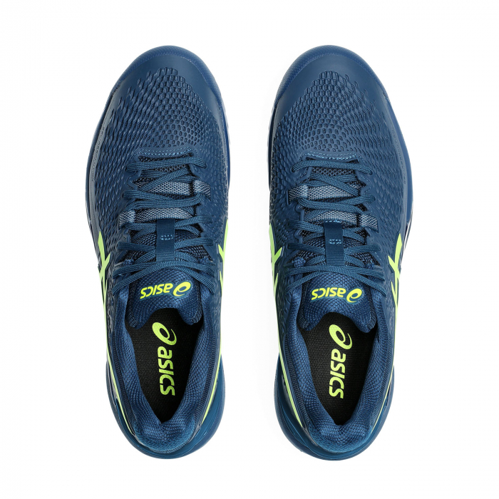 Pantofi Asics Gel-Resolution 9 Clay Mako Blue/Yellow [8]